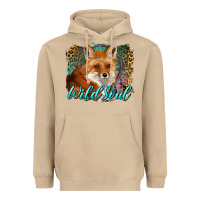 Mushroom wild soul fox with dream catcher Heavyweight Hoodie - BarkalooDesign