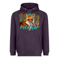 Plum wild soul fox with dream catcher Heavyweight Hoodie - BarkalooDesign