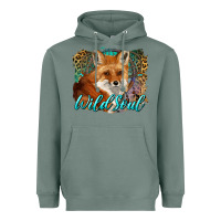 Sage wild soul fox with dream catcher Heavyweight Hoodie - BarkalooDesign