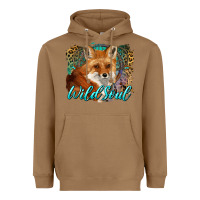 Toasted Coconut wild soul fox with dream catcher Heavyweight Hoodie - BarkalooDesign
