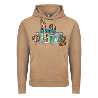 Vintage Coffee Happy Easter Easter Day Vintage Hoodie - CowGirlArtShop
