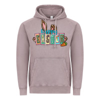 Vintage Zinc Happy Easter Easter Day Vintage Hoodie - CowGirlArtShop