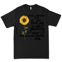 Black I Will Choose To Find Joy In The Journey That God Premium Tee - Bettercallsaul