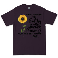 Plum I Will Choose To Find Joy In The Journey That God Premium Tee - Bettercallsaul