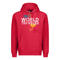 Cardinal world traveler passport stamp gift shirt for men and women t shirt Premium Hoodie - trangStudio