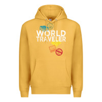 Mustard world traveler passport stamp gift shirt for men and women t shirt Premium Hoodie - trangStudio