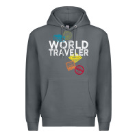 Rock world traveler passport stamp gift shirt for men and women t shirt Premium Hoodie - trangStudio