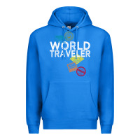 True Royal world traveler passport stamp gift shirt for men and women t shirt Premium Hoodie - trangStudio