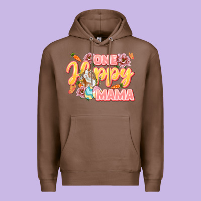 One Hoppy Mama Premium Hoodie Designed By Lillyallendesigns