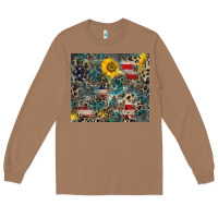 America Flag Leopard Gemstone Sunflower Long Sleeve Tee | Teevron