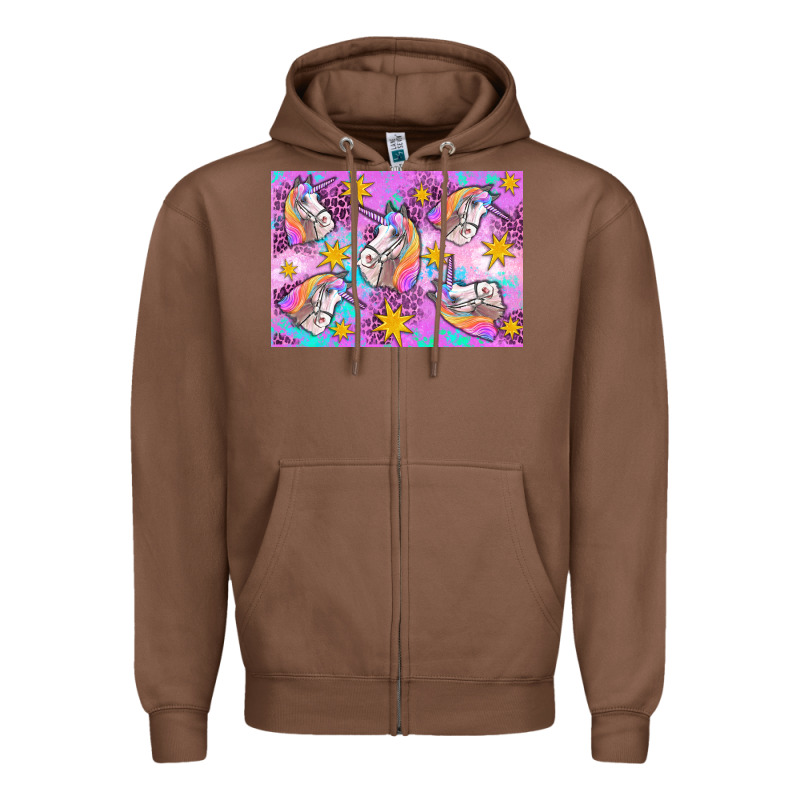 Unicorn Zipper Hoodie by Artiststas | Teevron