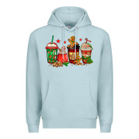 Blue Mist christmas cookies coffee Premium Hoodie - Jasminsmagicworld