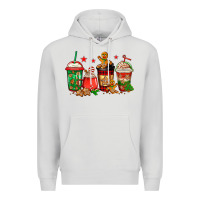 Dove Grey christmas cookies coffee Premium Hoodie - Jasminsmagicworld