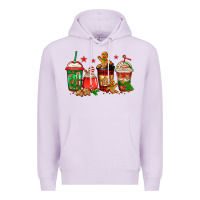 Lilac christmas cookies coffee Premium Hoodie - Jasminsmagicworld