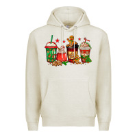 Oatmeal Heather christmas cookies coffee Premium Hoodie - Jasminsmagicworld
