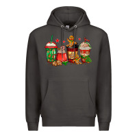 Smoke christmas cookies coffee Premium Hoodie - Jasminsmagicworld