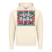 Vintage Artic Easter Day Chilling with my peeps Vintage Hoodie - CowGirlArtShop