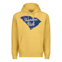 Antique Gold travelers rest south carolina sc map Premium Hoodie - trangStudio