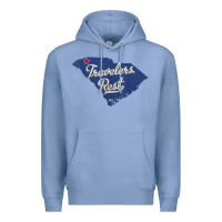 Colony Blue travelers rest south carolina sc map Premium Hoodie - trangStudio