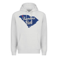 Dove Grey travelers rest south carolina sc map Premium Hoodie - trangStudio