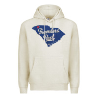 Oatmeal Heather travelers rest south carolina sc map Premium Hoodie - trangStudio