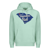 Seafoam travelers rest south carolina sc map Premium Hoodie - trangStudio