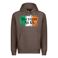 Coffee Tiocfaidh Ar La Vintage Ireland Irish Flag Gifts For Men Premium Hoodie - trangStudio