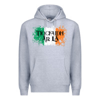 Heather Grey Tiocfaidh Ar La Vintage Ireland Irish Flag Gifts For Men Premium Hoodie - trangStudio