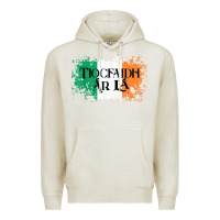 Oatmeal Heather Tiocfaidh Ar La Vintage Ireland Irish Flag Gifts For Men Premium Hoodie - trangStudio