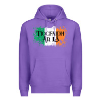 Purple Tiocfaidh Ar La Vintage Ireland Irish Flag Gifts For Men Premium Hoodie - trangStudio