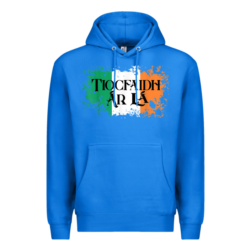 Tiocfaidh Ar La Vintage Ireland Irish Flag Gifts For Men Premium Hoodie by trangStudio | Teevron