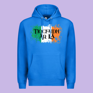 Tiocfaidh Ar La Vintage Ireland Irish Flag Gifts For Men Premium Hoodie Designed By Trangstudio