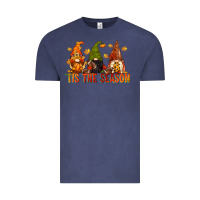 Vintage Denim tis the season gnomes Vintage Tee - CowGirlArtShop
