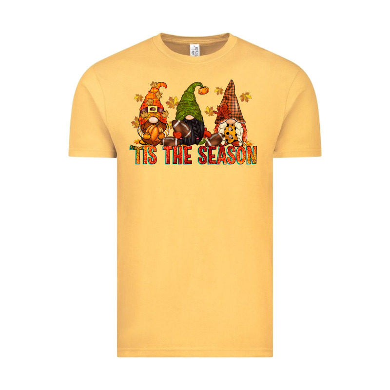 Tis The Season Gnomes Vintage Tee by CowGirlArtShop | Teevron