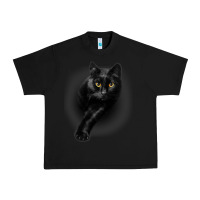 Black Black Cat Yellow EyesCats Tee Shirt Gifts Urban Heavy Tee - trangStudio