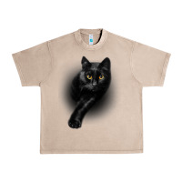 French Oak Black Cat Yellow EyesCats Tee Shirt Gifts Urban Heavy Tee - trangStudio