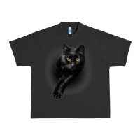 Pigment Black Black Cat Yellow EyesCats Tee Shirt Gifts Urban Heavy Tee - trangStudio