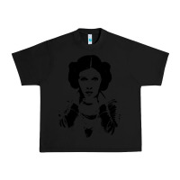 Black vintage leia Urban Heavy Tee - trangStudio