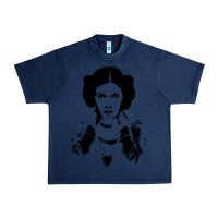 Navy vintage leia Urban Heavy Tee - trangStudio