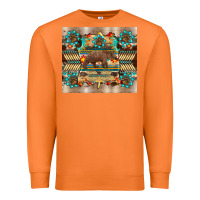 Bear Native Animal  Pelt  Tumbler Premium Sweatshirt | Teevron