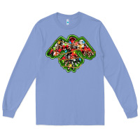Colony Blue christmas western thunderbird Long Sleeve Tee - RanaPortraitStore