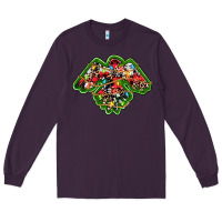 Plum christmas western thunderbird Long Sleeve Tee - RanaPortraitStore