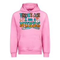 Fuchsia Pink trust me i am a nurse Urban Hoodie - AdoDesignShop