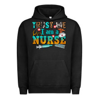 Pigment Black trust me i am a nurse Urban Hoodie - AdoDesignShop