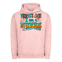 Pigment Salmon trust me i am a nurse Urban Hoodie - AdoDesignShop