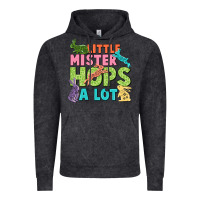 Vintage Black Little mister hops a lot Easter Day Vintage Hoodie - CowGirlArtShop
