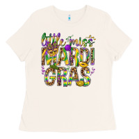 Bone Little miss Mardi Gras Ladies Tee - NancyCooperArtShop