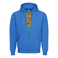 True Royal Fall Pie Zipper Hoodie - Artiststas