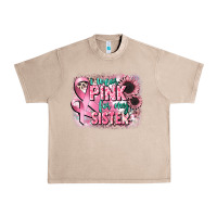 French Oak i wear pink for my sister Urban Heavy Tee - CowGirlArtShop