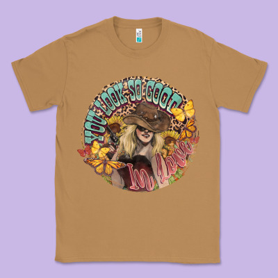 You Look So Good In Love Western Cowgirl Classic Tee Designed By Howdyjamesfarm